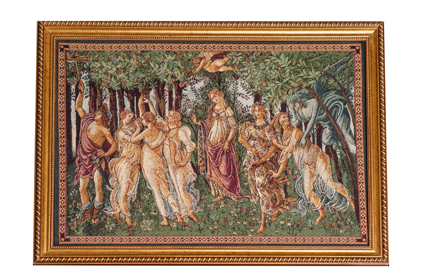 Arazzo Emoldurado — A Primavera, Botticelli
